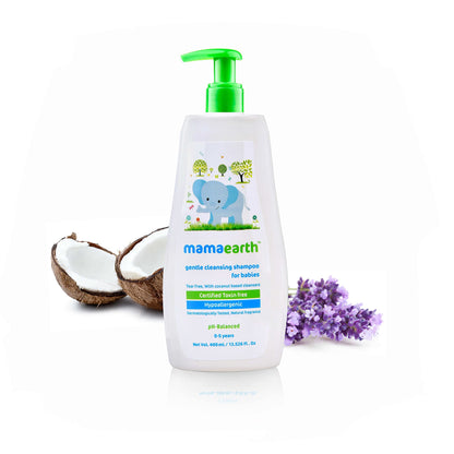 Mamaearth Gentle Cleansing Natural Baby Shampoo (400 ml)  from Mamaearth
