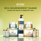 Streax Professional Spa Nourishment Hair Masque for Women|For Very Dry & Damaged Hair|With Olive Oil & Shea Butter|Moisturises, Revitalizes & Helps strengthen Chemically Treated Hair|200g  from Streax Professional