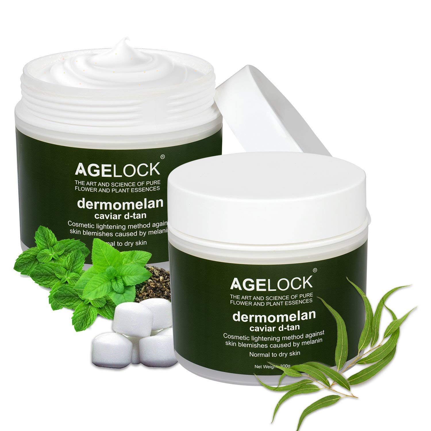 O3+ Agelock Dermomelan Caviar D Tan Infused with Camphor and Caviar Extracts 300g  from O3+