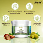 Streax Professional Spa Nourishment Hair Masque for Women|For Very Dry & Damaged Hair|With Olive Oil & Shea Butter|Moisturises, Revitalizes & Helps strengthen Chemically Treated Hair|200g  from Streax Professional