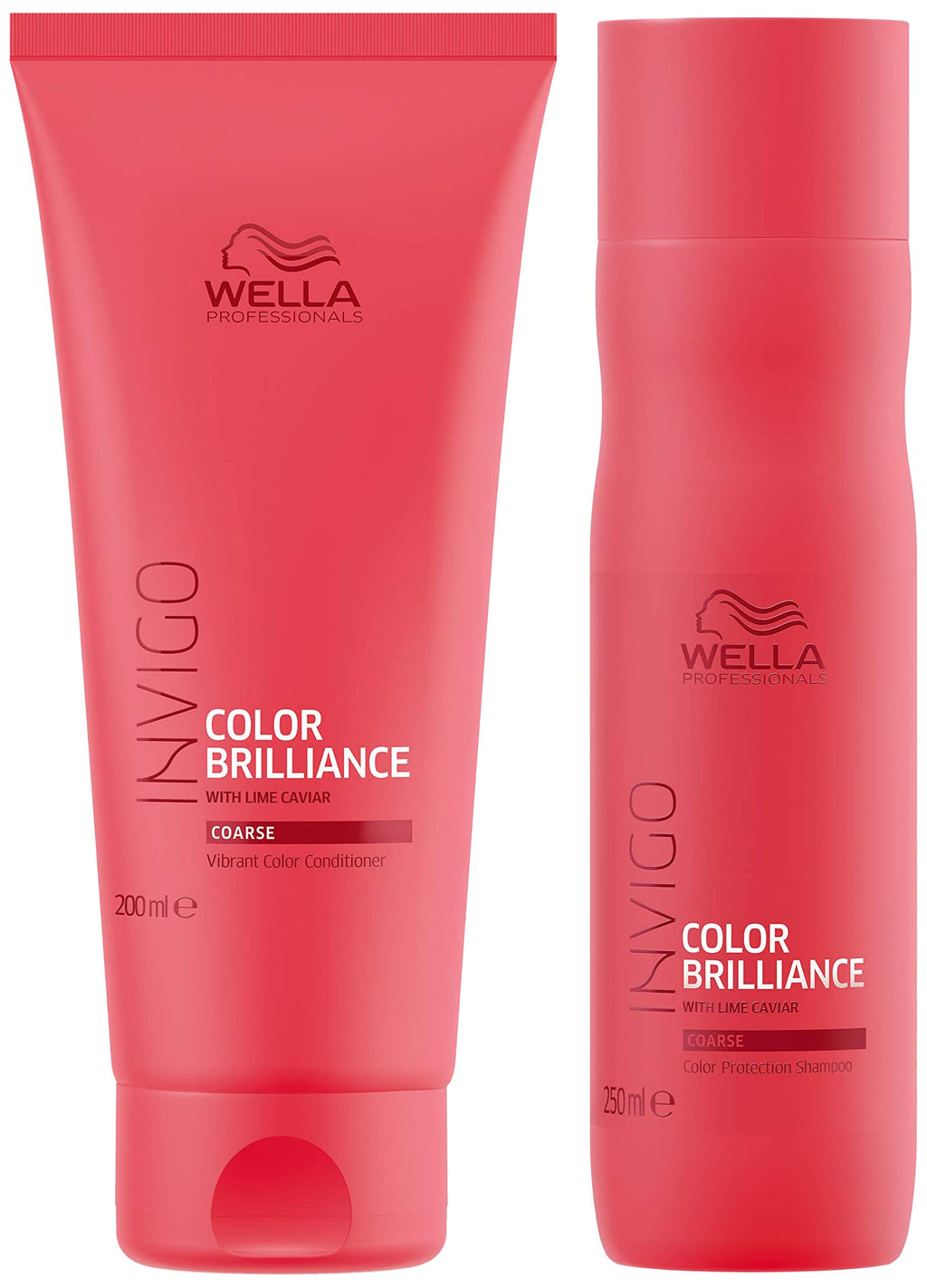 Wella Professionals INVIGO Color Brilliance Shampoo 250ml and Conditioner 200ml duo for fine/normal hair  from WELLA
