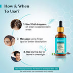 Pilgrim Redensyl 3% + Anagain 4% + Baicapil Advanced Hair Growth Serum (30ml) for Scalp with Korean Black Rice, Saw Palmetto | Control Fall, Stimulate Regrowth, Increase Density | For Women & Men