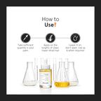 Minimalist Hair Serum for Dry Frizzy Hair with SPF 30, Keratin, Argan Oil & Ceramides| Heat Protection Serum, Smoothens & Protects From UV | Lightweight | Leave In For Women & Men | 50 ml