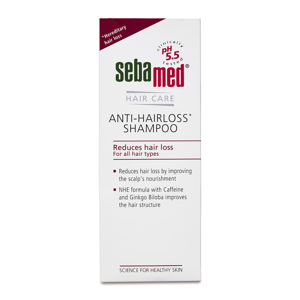 Sebamed Anti- Hairloss Shampoo 200Ml|Ph 5.5|Reduces Hairloss|Caffeine&Gingko Biloba|All Hair Types  from SebaMed