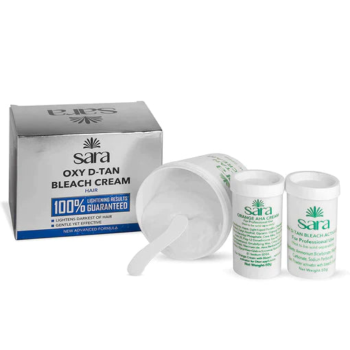 SARA Oxy D-TAN® Bleach Cream, 300 gm Bleach from SARA BEAUTY