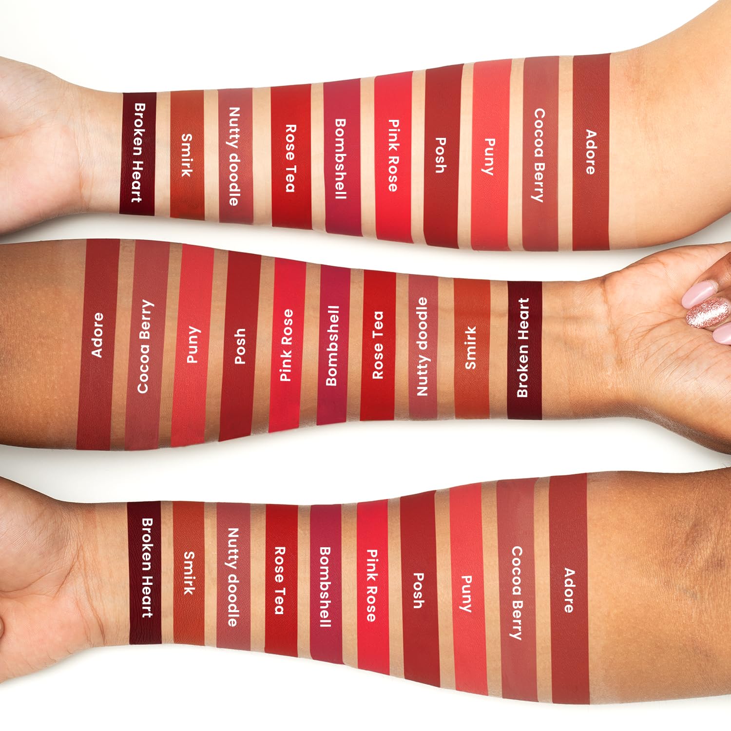 PAC Timeless Matte liquid lipstick Waterproof | Smudge & Transfer Proof Lipsticks for Women with Rose Oil | Long Lasting upto 12Hrs | High Pigmented Lip Color for All Skin Types | Berryliscous - 6.5ml  from PAC