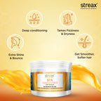 Streax Professional Spa Nourishment Hair Masque For Women | Normal To Dry Hair | Enriched With Honey & Vitamin E | Conditions, Softens & Detangles Hair | Reveals Softer, Smoother & Shinier Hair, 200 g  from Streax