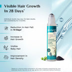 Pilgrim Redensyl 3% + Anagain 4% + Baicapil Advanced Hair Growth Serum (30ml) for Scalp with Korean Black Rice, Saw Palmetto | Control Fall, Stimulate Regrowth, Increase Density | For Women & Men