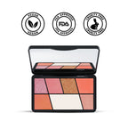 RENEE Eyeshadow Palette, Long Lasting, High Pigmented Multicolor Eye Makeup with Mattes & Shimmers, Bloom Hour, 15gm  from RENEE