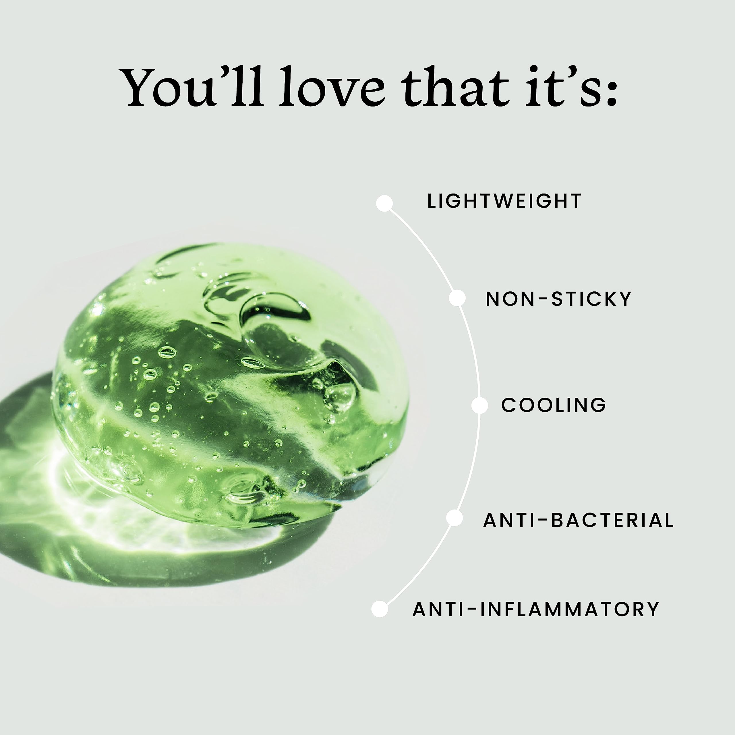 Foxtale Essentials Green Tea Oil-Free Gel Moisturizer for Face | Hyaluronic Acid, Niacinamide, Betaine | Hydrates, Brightens and Prevents Acne | Lightweight for Oily, Acne-Prone Skin | Men & Women - 50g  from FoxTale