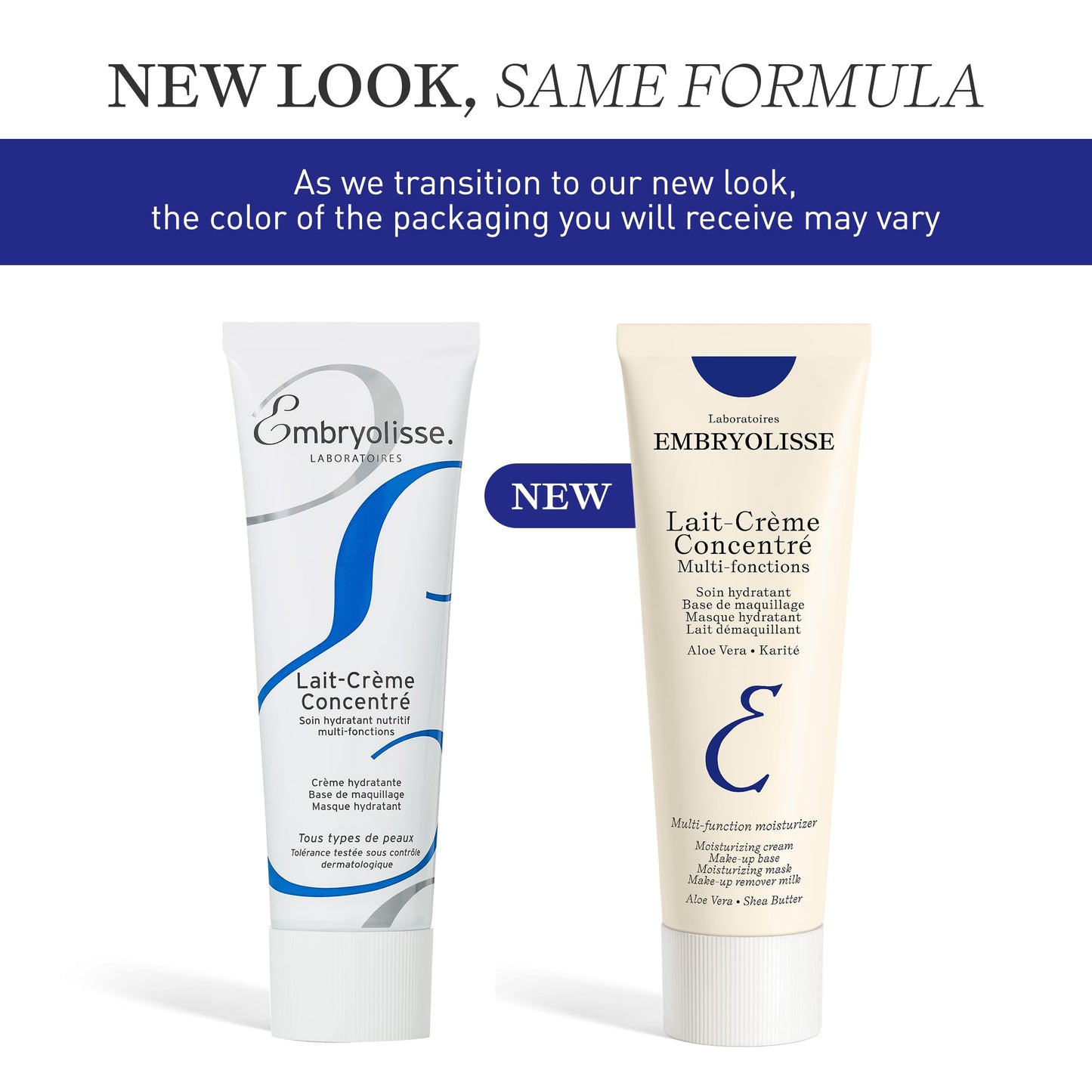 Generic Concentrated Lait Cream, White, 75 Pieces  from Embryolisse