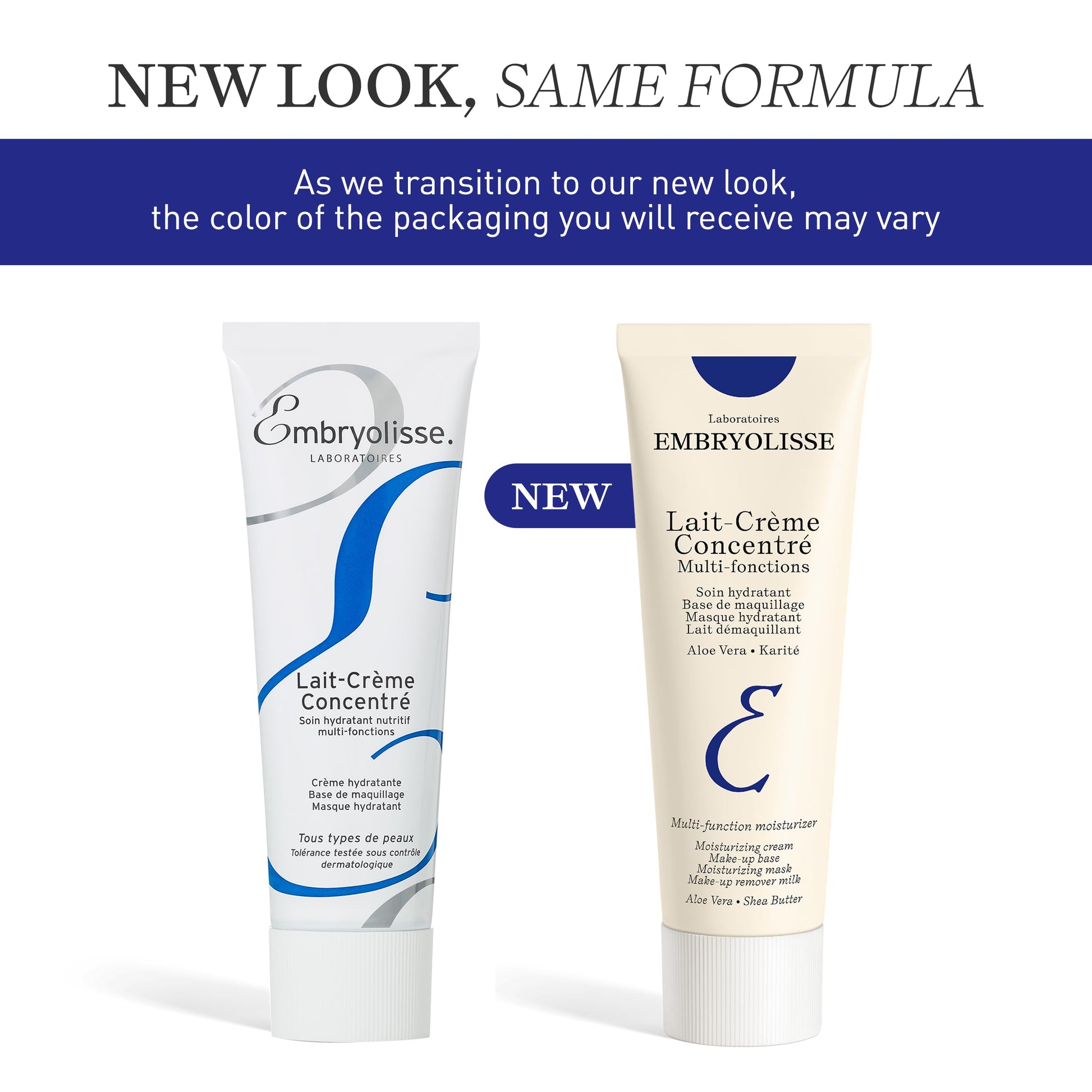 Generic Concentrated Lait Cream, White, 75 Pieces  from Embryolisse