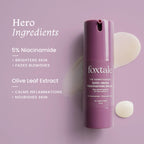Foxtale 5% Niacinamide Face Serum | Fades Blemishes & Acne Marks | Reduce Dark Spots | Controls Oil and Brightens Skin | Lightweight & Non-sticky | All Skin Types | Men & Women - 30ml Face serum from FoxTale