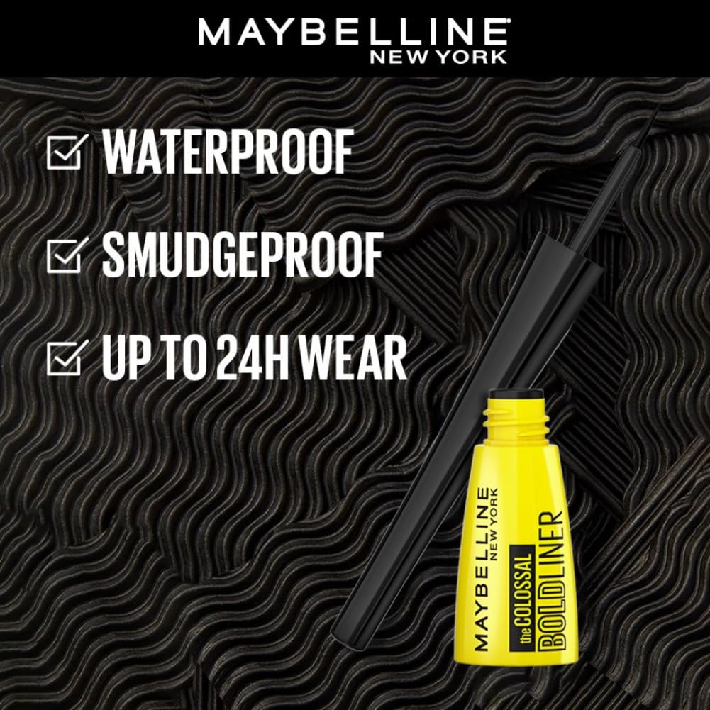Maybelline New York Colossal Bold Eyeliner, Black, 3ml  from Maybelline