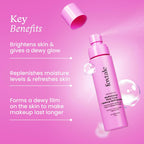 Foxtale Multivitamin Glow Toner & Makeup Setting Spray with Vitamin C & Niacinamide, Hydrating Toner for Glowing Skin, Alcohol-Free, For All Skin Types, 150 ml setting spray from FoxTale