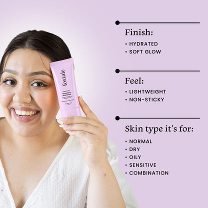 Foxtale Nourishing Face Moisturizer with Niacinamide for 24 Hr Hydration, Lightweight & Non-Sticky, For Soft & Glowing Skin, Men & Women, All Skin Types, 50 ml  from FoxTale