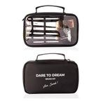 PAC X Sarah Dare to Dream Brush Kit for Face Makeup | 8 IN 1 for All Makeup Needs | Finest Brushes for Makeup Routine | With Sponge and Powder Puff | Travel-Friendly Kit | Contains Pouch  from PAC
