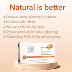 Sara 4-Step Fruit  Orange Facial Kit Perfect Glow Booster & Prevent Acne | All In 1- Cleanser, Scrub, Cream And Mask | All Skin Types | Perfect For Men & Women cleanser from SARA BEAUTY
