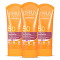 Lotus Herbals Safe Sun UV Screen Matte Gel Sunscreen SPF 50 PA+++ | In Vivo Tested | Broad Spectrum UV Protection | Matte Finish | No White Cast | Normal to Oily Skin | For Women and Men | Paraben & Cruelty Free | 100g