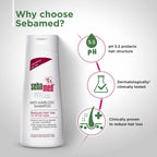 Sebamed Anti- Hairloss Shampoo 200Ml|Ph 5.5|Reduces Hairloss|Caffeine&Gingko Biloba|All Hair Types  from SebaMed