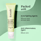 Foxtale Acne Gel| Reduces Pimples Overnight and Prevents Acne Scars| Spot Corrector for Oily, Acne Prone Skin| 2% Azelaic Acid,2% Salicylic Acid, 3% Glycolic Acid, Niacinamide| Men&Women-15ml  from FoxTale