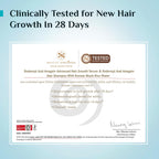 Pilgrim Redensyl 3% + Anagain 4% + Baicapil Advanced Hair Growth Serum (30ml) for Scalp with Korean Black Rice, Saw Palmetto | Control Fall, Stimulate Regrowth, Increase Density | For Women & Men