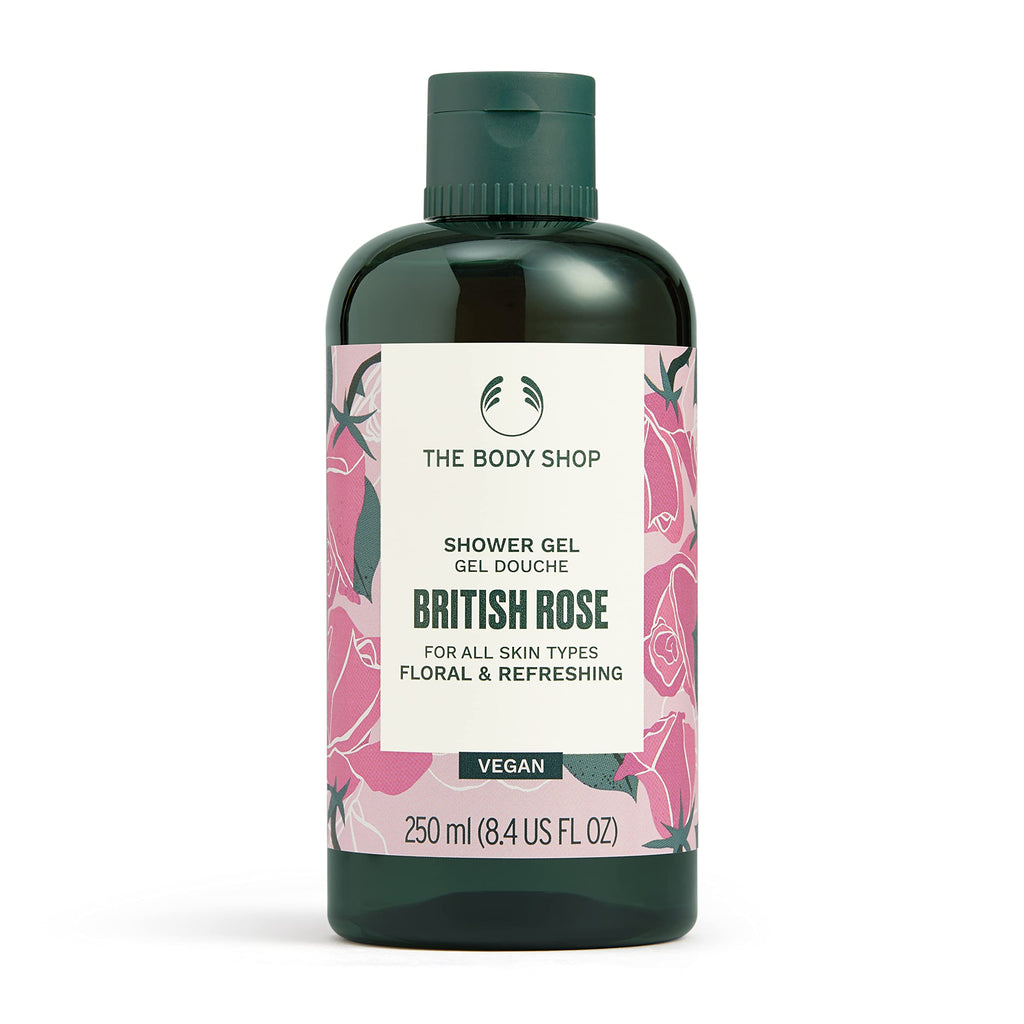 The Body Shop Vegan British Rose Shower Gel, 250 Ml Shower Gel from HAVIN