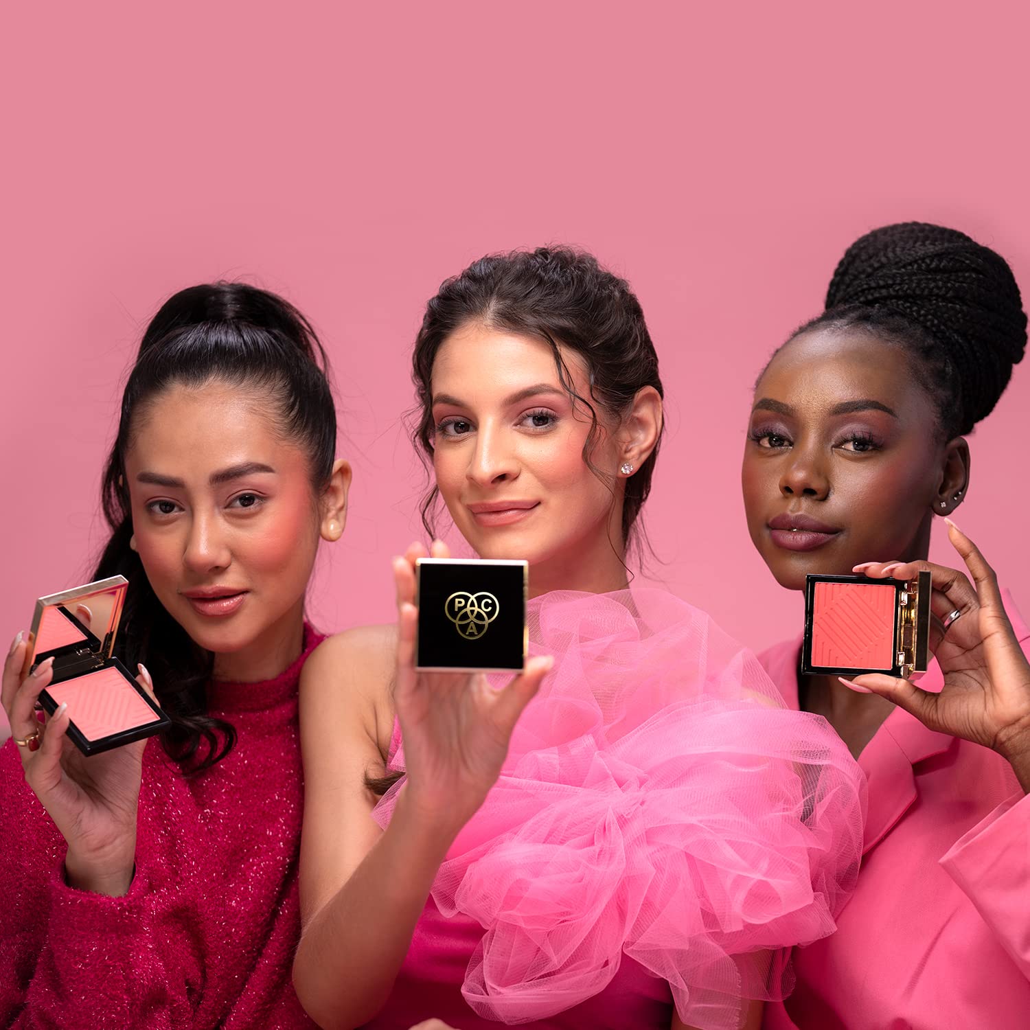 PAC Spotlight Blush | Natural Brightening Lip Color Lightweight Long Lasting Ultra-Matte HD Finish Blusher for Face Makeup | Highly Pigmented & Blendable for All Skin Type - Popular (10.6g)  from PAC