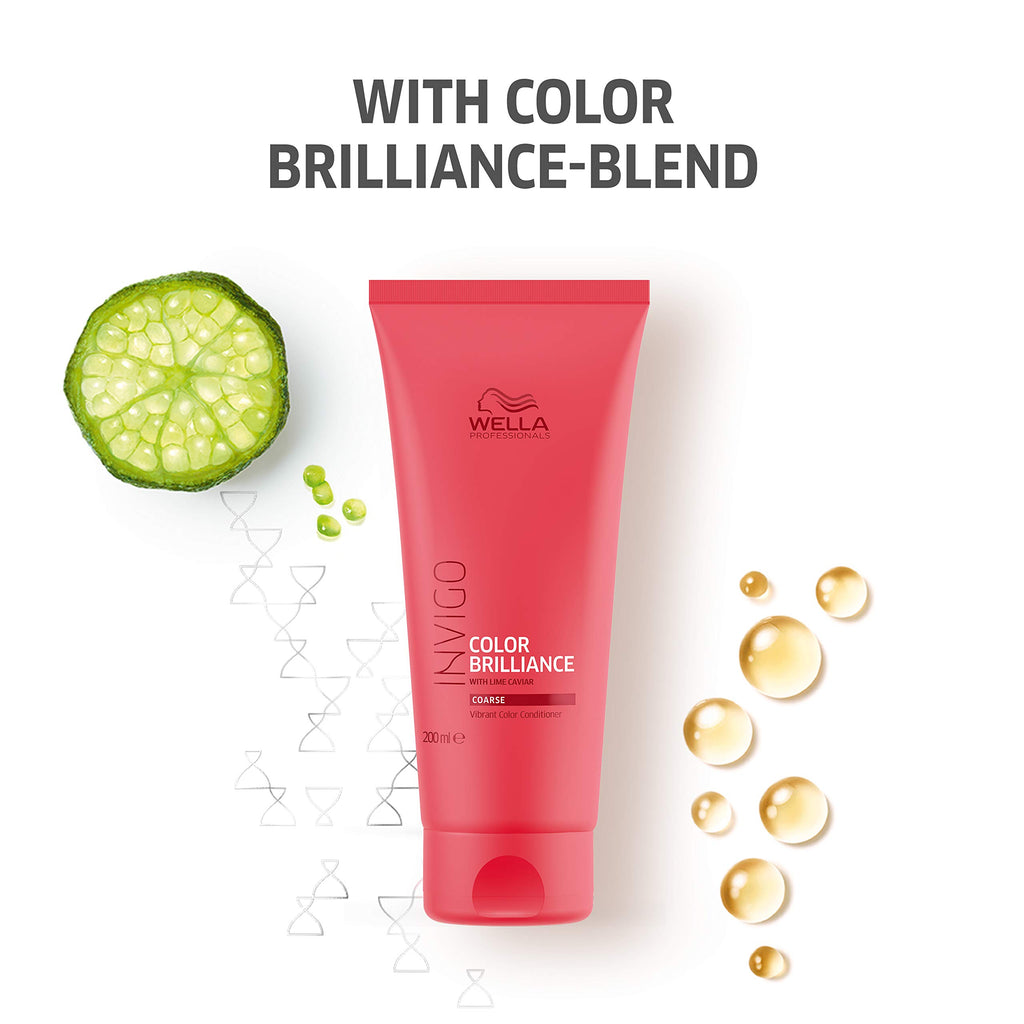Wella Professionals INVIGO Color Brilliance Shampoo 250ml and Conditioner 200ml duo for fine/normal hair  from WELLA
