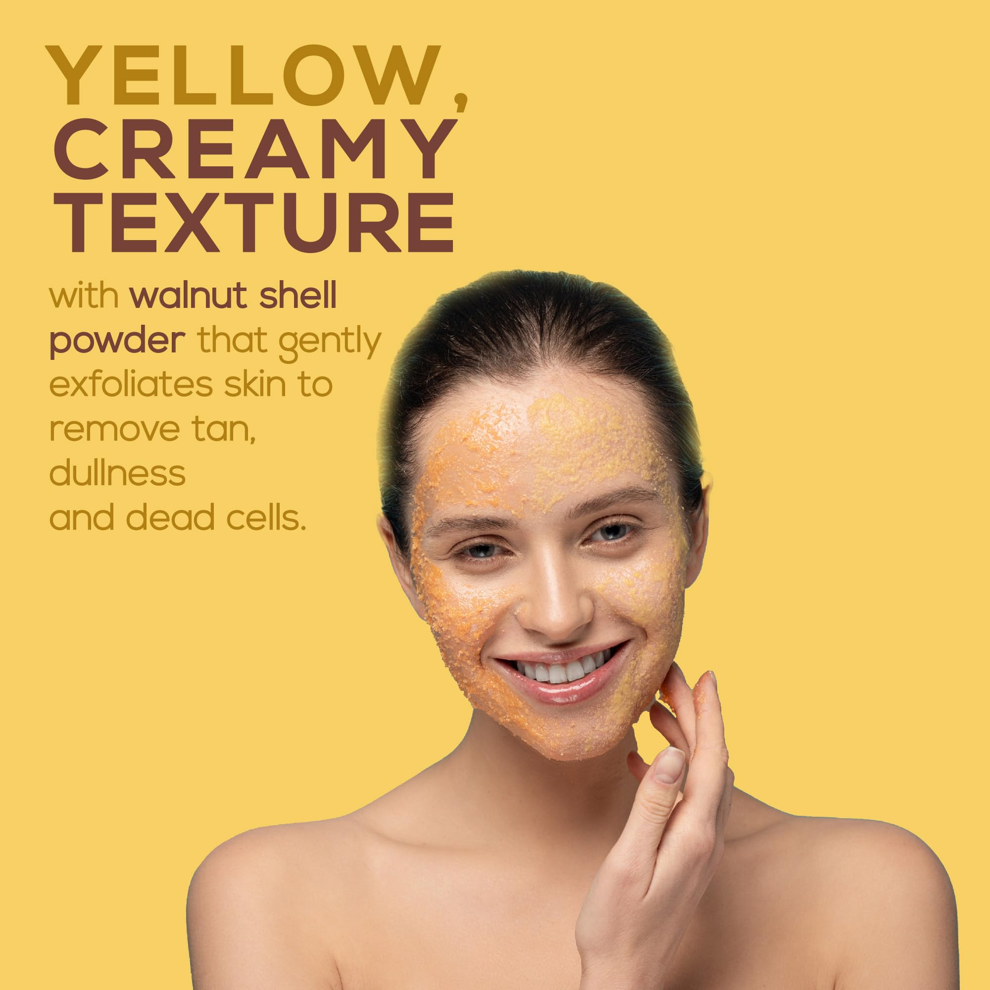 Joy Tan Removal Ubtan Face Wash For Bright & Glowing Skin (150ml) | Natural Face Wash with Turmeric & Saffron for Acne & Tan Removal | Face Wash for Men & Women  from JOY
