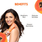 Jovees Herbal Papaya Face Wash For Women/Men | Brightening and Glowing Skin | Removes Pigmentation and Dark Spots | For All Skin Types 120ML  from JOVEES