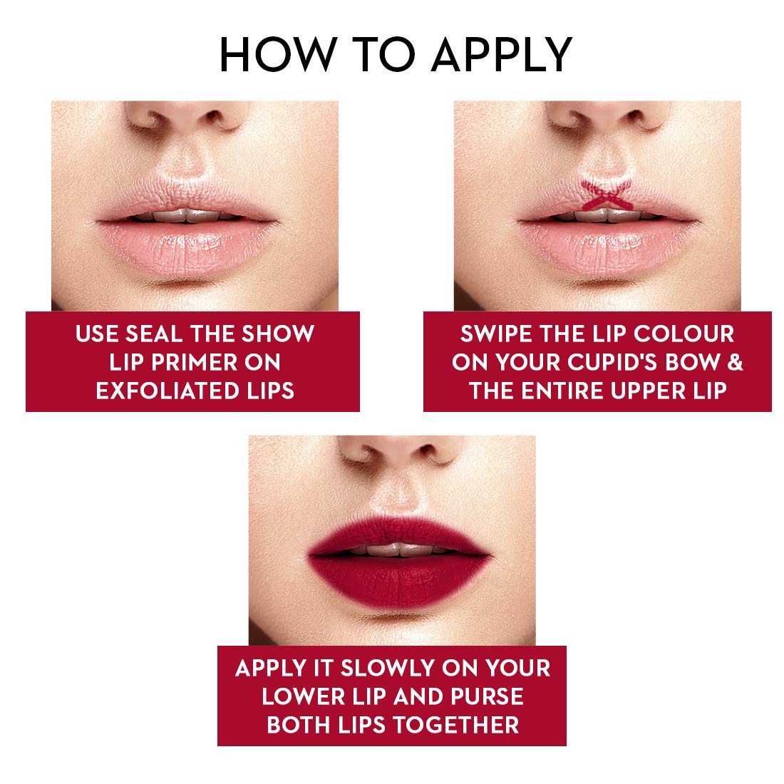 SUGAR Cosmetics Smudge Me Not Liquid Lipstick Matte Finish - 51 Fine Wine (Burgundy Red), Red, 4.5 ml  from SUGAR Cosmetics