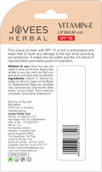 Vitamin E Lipbalm with SPF 15-5 g  from JOVEES