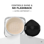 PAC Translucent Powder - Controls Shine, Prevents Flashbacks, Lightweight Setting Powder