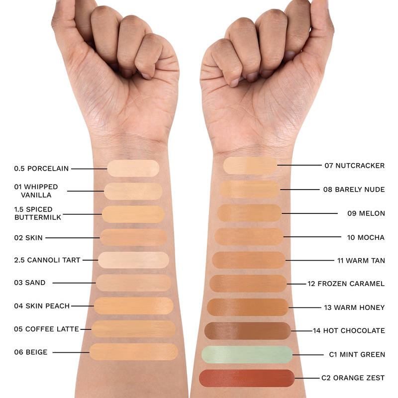 PAC Spotlight Liquid Concealer - Full Coverage Self Setting Creaseproof Formula