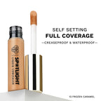 PAC Spotlight Liquid Concealer - Full Coverage Self Setting Creaseproof Formula