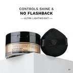 PAC Translucent Powder - Controls Shine, Prevents Flashbacks, Lightweight Setting Powder