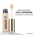 PAC Spotlight Liquid Concealer - Full Coverage Self Setting Creaseproof Formula