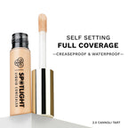 PAC Spotlight Liquid Concealer - Full Coverage Self Setting Creaseproof Formula