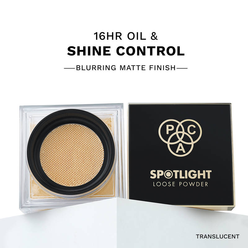 PAC Spotlight Loose Powder - Ultra Fine Lightweight Formula, Blurs Lines & Controls Shine