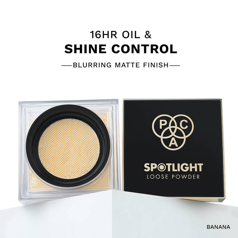 PAC Spotlight Loose Powder - Ultra Fine Lightweight Formula, Blurs Lines & Controls Shine