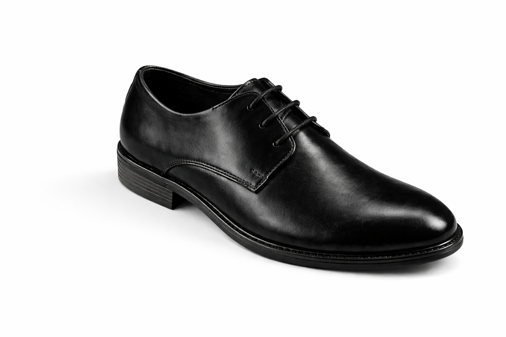 Trueman's London Men’s Plain Derby Shoes | Crust Leather