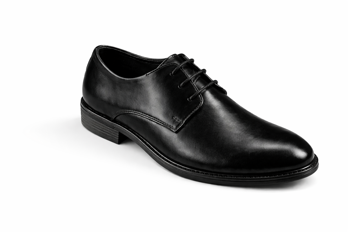 Trueman's London Men’s Plain Derby Shoes | Crust Leather