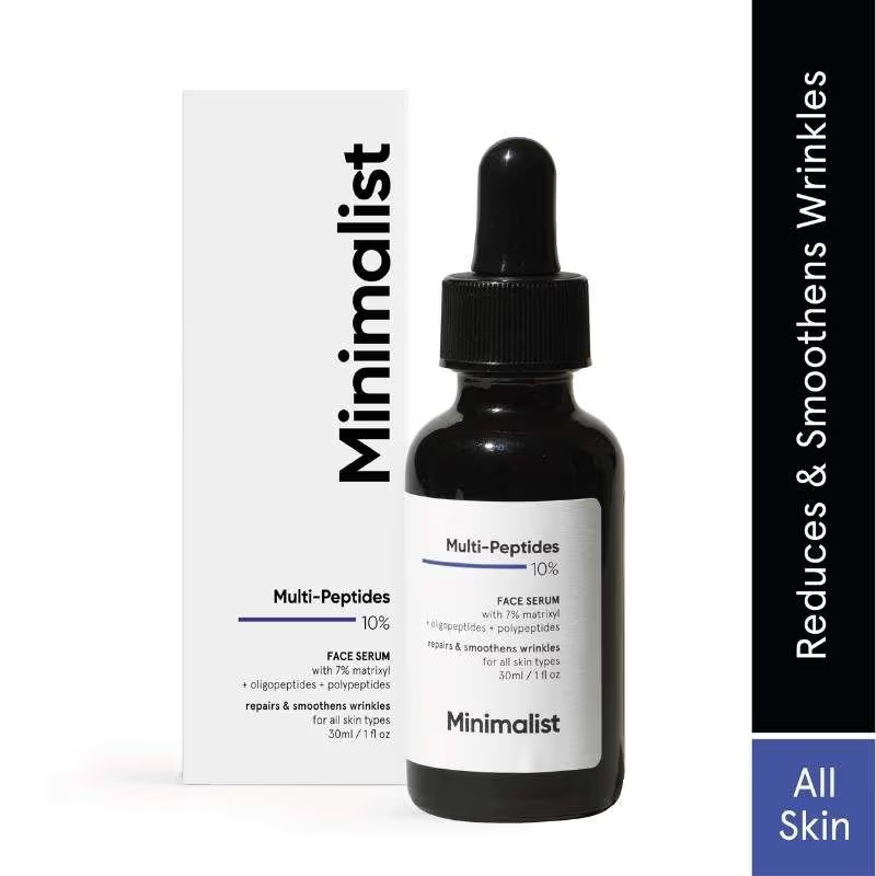 Minimalist 10% Multi Peptide Face Serum For Anti Aging & Collagen Boost With Bio-Placenta (30ml) Face serum from HAVIN
