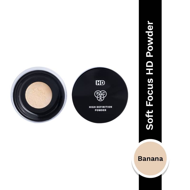 PAC HD Powder - Absorbs Oil & Shine, Ultra Blurring Matte Finish, Prevents Flashbacks