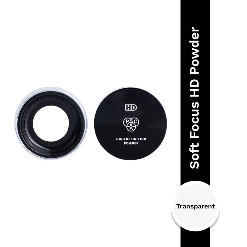 PAC HD Powder - Absorbs Oil & Shine, Ultra Blurring Matte Finish, Prevents Flashbacks
