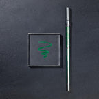 PAC Stay4Ever Gel Eye Pencil (Lush Green) | Long Lasting Eyeliner Waterproof | Smudge Proof & Transfer Proof Bold Eye Makeup | Quick Drying Kajal Pencil with Metallic Rich Intense Colour | Eyeshadow for women  from PAC