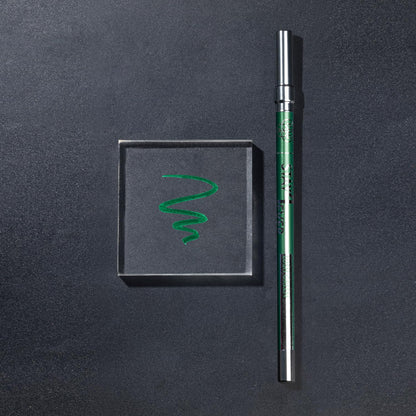 PAC Stay4Ever Gel Eye Pencil (Lush Green) | Long Lasting Eyeliner Waterproof | Smudge Proof & Transfer Proof Bold Eye Makeup | Quick Drying Kajal Pencil with Metallic Rich Intense Colour | Eyeshadow for women  from PAC