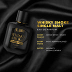 Beardo SINGLE MALT Whisky Smoke Perfume for men, 50ml | INTENSE EAU DE PARFUM - Highly Concentrated | Spicy, Woody - Oudh - Luxury Perfume | Ideal Gift for men perfume from BEARDO