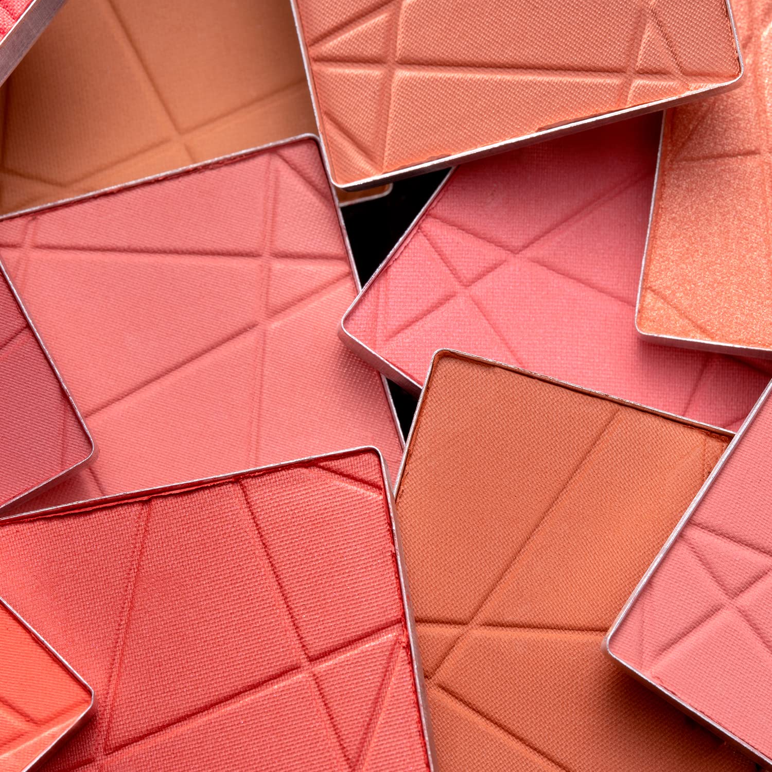 PAC Take Cover Blusher X11 | Long Lasting, Matte HD Finish Face Palette | 11 Lightweight Natural Shades with Highlighter, Shimmer Blush & Bronzer | Highly Pigmented & Blendable for All Skin Type - 6g  from PAC